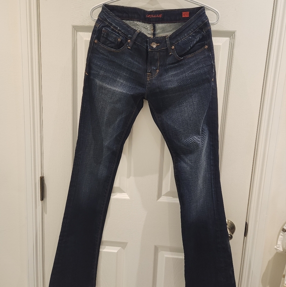 Women's Cult of Individuality Low Rise Slim Boot Jeans - Picture 6 of 9